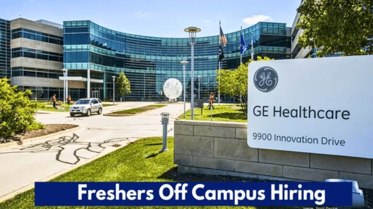 GE HealthCare Off Campus Drive 2025 – Graduate Engineer Trainee (GET) Hiring | Freshers | Up to ₹5.1 LPA | Apply Now