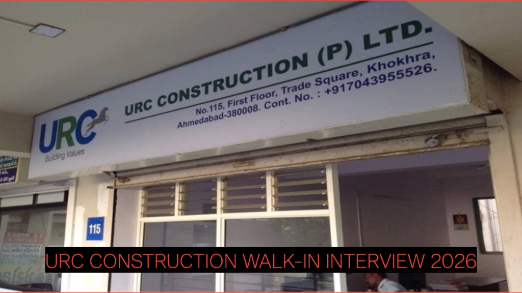 URC Construction Walk-In Interview 2026 | Civil & MEP Jobs for Data Center Projects in Hyderabad