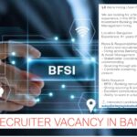 BFSI Recruitment Jobs 2026 | Non-IT Recruiter Vacancy in Bangalore