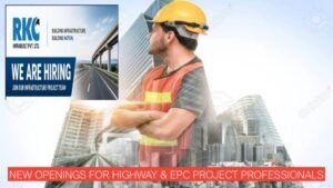 RKC Infrabuilt Jobs in Palghar 2026: New Openings for Highway & EPC Project Professionals
