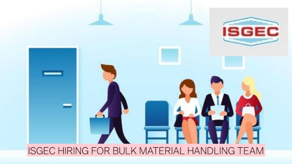 Pune Engineering Jobs 2026: ISGEC Hiring for Bulk Material Handling Team